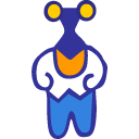 Pegasus Blue Icon, Pegasus Blue,SD Ultraman & Monsters,Kids,