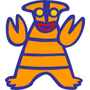 Sadorah Blue Icon, Sadorah Blue,SD Ultraman & Monsters,Kids,