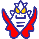 Sasahirah Blue Icon, Sasahirah Blue,SD Ultraman & Monsters,Kids,