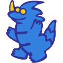 Seegoras Blue Icon, Seegoras Blue,SD Ultraman & Monsters,Kids,