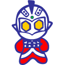 UltraSeven Blue Icon, UltraSeven Blue,SD Ultraman & Monsters,Kids,