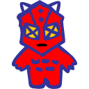 Yapools Blue Icon, Yapools Blue,SD Ultraman & Monsters,Kids,