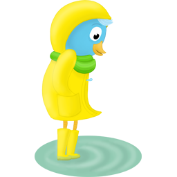 Fall raincoat Icon, Fall raincoat,Seasons Tweeting,Kids
