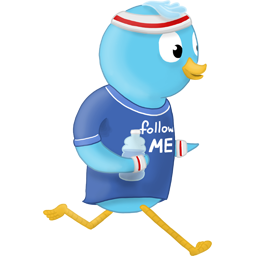 Spring jogger follow me Icon, Spring jogger follow me,Seasons Tweeting,Kids
