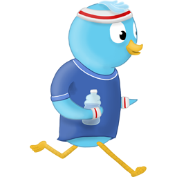 Spring jogger Icon, Spring jogger,Seasons Tweeting,Kids