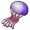 jellyfish Icon, jellyfish,At the Beach,Leisure,