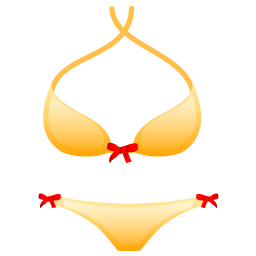 bikini Icon, bikini,Beach 1,Leisure