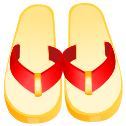 flip flops Icon, flip flops,Beach 1,Leisure