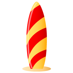 surfboard Icon, surfboard,Beach 1,Leisure