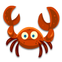 Crab Icon, Crab,Beach Icons,Leisure