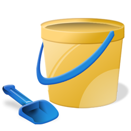Bucket Icon, Bucket,Beach,Leisure,