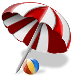 Parasol Icon, Parasol,Beach,Leisure,