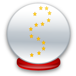 Crystal ball Icon, Crystal ball,Magic,Leisure