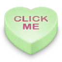 Click Me Icon, Click Me,Valentine Hearts,Love,
