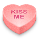 Kiss Me Icon, Kiss Me,Valentine Hearts,Love,