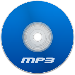 Mp3 Blue Icon, Mp3 Blue,Extreme Media,Media,