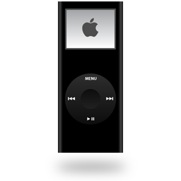 iPod nano Black Icon, iPod nano Black,Float Sneak Peek,Media,