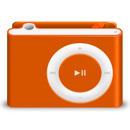 Orange Icon, Orange,Lil Shuffles,Media,http://iTweek.deviantart.com/art/Lil-Shuffles-66634973