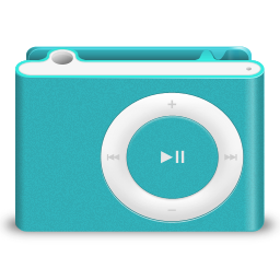 Shuffle Blue Icon, Shuffle Blue,Lil Shuffles,Media,http://iTweek.deviantart.com/art/Lil-Shuffles-66634973
