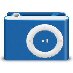 Shuffle Dark Blue Icon, Shuffle Dark Blue,Lil Shuffles,Media,http://iTweek.deviantart.com/art/Lil-Shuffles-66634973