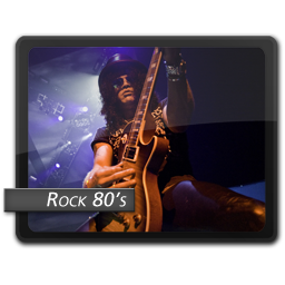Rock 80s Icon, Rock 80s,Music Genre,Media
