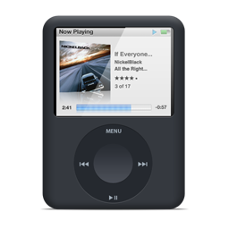 Nano Black Icon, Nano Black,New iPod Nano,Media,http://iTweek.deviantart.com/art/New-iPod-Nano-64194242