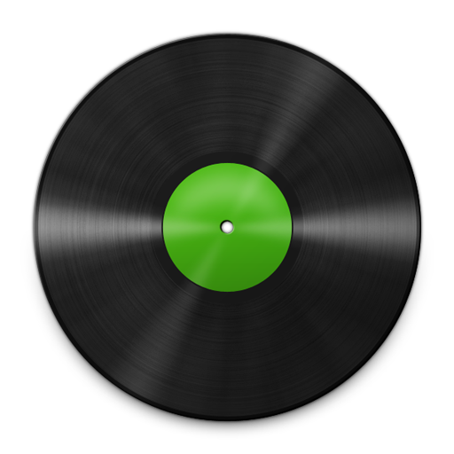 Vinyl Green 512 Icon, Vinyl Green 512,Vinyl Record Icons,Media,http://pica-ae.deviantart.com/art/Vinyl-Record-Icons-100398646