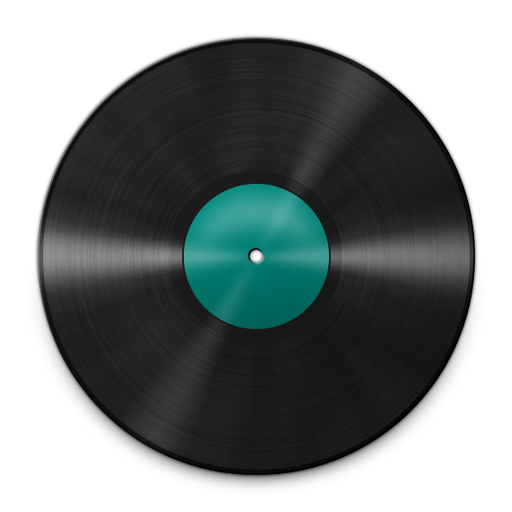 Vinyl Turquoise 512 Icon, Vinyl Turquoise 512,Vinyl Record Icons,Media,http://pica-ae.deviantart.com/art/Vinyl-Record-Icons-100398646