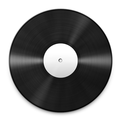 Vinyl White 512 Icon, Vinyl White 512,Vinyl Record Icons,Media,http://pica-ae.deviantart.com/art/Vinyl-Record-Icons-100398646