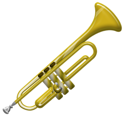 Trumpet Icon, Trumpet,Wind Instruments,Media