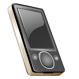 Zune 80gb off Icon, Zune 80gb off,Zune,Media,