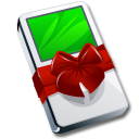 Ipod gift Icon, Ipod gift,iPod Christmas,Media