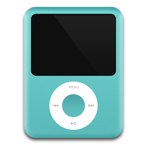 iPodBlue3G Icon, iPodBlue3G,iPod Nano 3G,Media,http://mikevickrocks.deviantart.com/art/iPod-Nano-3G-74539458