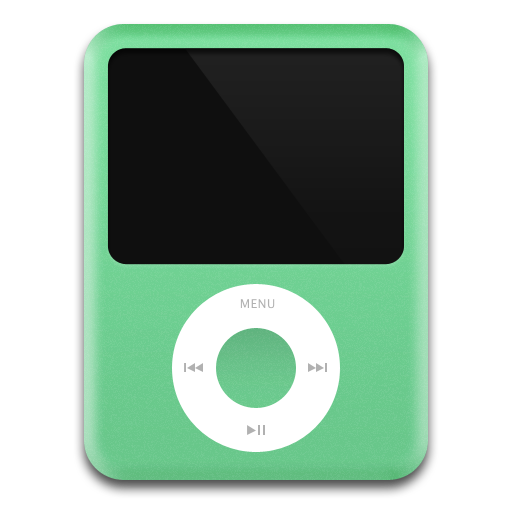 iPodGreen3G Icon, iPodGreen3G,iPod Nano 3G,Media,http://mikevickrocks.deviantart.com/art/iPod-Nano-3G-74539458