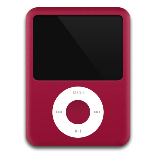 iPodRed3G Icon, iPodRed3G,iPod Nano 3G,Media,http://mikevickrocks.deviantart.com/art/iPod-Nano-3G-74539458