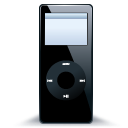 IPod nano black 1 Icon, IPod nano black 1,iPod Nano,Media