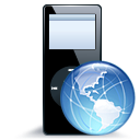 IPod nano blackweb 1 Icon, IPod nano blackweb 1,iPod Nano,Media