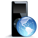 IPod nano blackweb 2 Icon, IPod nano blackweb 2,iPod Nano,Media
