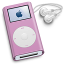 iPod Mini Pink Icon, iPod Mini Pink,iPod, Therefore I Am,Media,