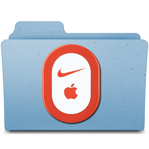 Nike Folder Icon, Nike Folder,iPodNike Icons,Media,http://igabapple.deviantart.com/art/iPod-Nike-Icons-95193611