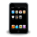 iPodtouchOn Icon, iPodtouchOn,iPodtouch,Media,http://mikevickrocks.deviantart.com/art/iPodtouch-64207783