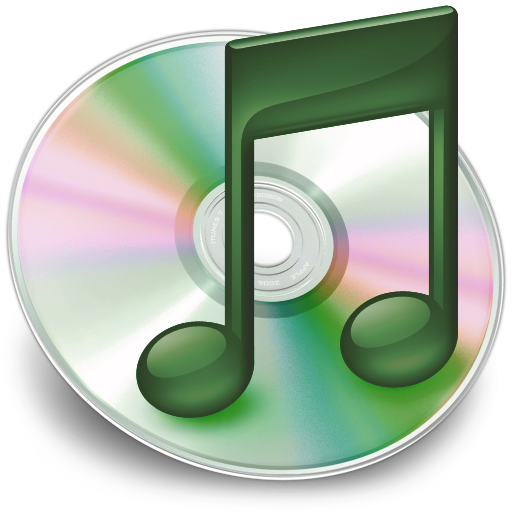 iTunes groen 2 Icon, iTunes groen 2,iTunes multi-colours,Media,http://Danielcakici.deviantart.com/art/iTunes-multi-colours-84067395