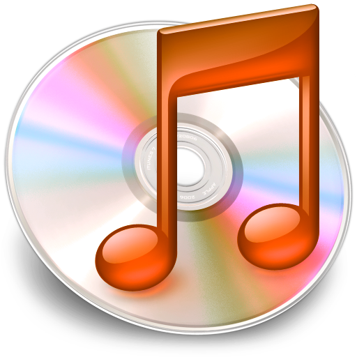 iTunes oranje Icon, iTunes oranje,iTunes multi-colours,Media,http://Danielcakici.deviantart.com/art/iTunes-multi-colours-84067395