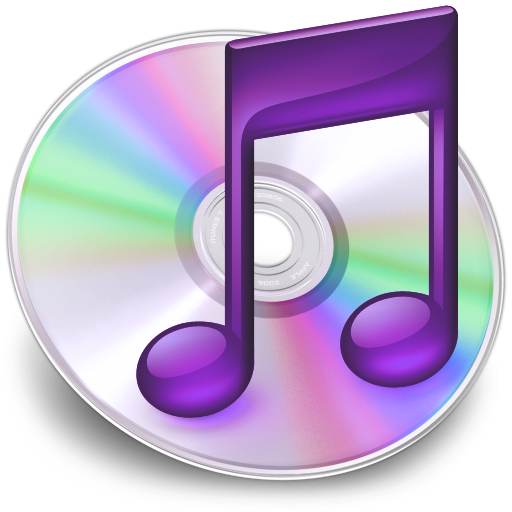 iTunes paars 2 Icon, iTunes paars 2,iTunes multi-colours,Media,http://Danielcakici.deviantart.com/art/iTunes-multi-colours-84067395