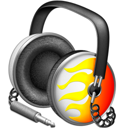 Fiery Funk headphones Icon, Fiery Funk headphones,iTunes,Media,