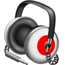 Japanese Jive headphones Icon, Japanese Jive headphones,iTunes,Media,
