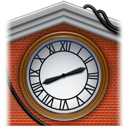 clock Icon, clock,Back to the Future,Movie & TV,