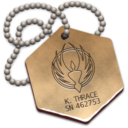 Starbuck's Dogtag Icon, Starbuck's Dogtag,Battlestar Galactica Vol. 3,Movie & TV,