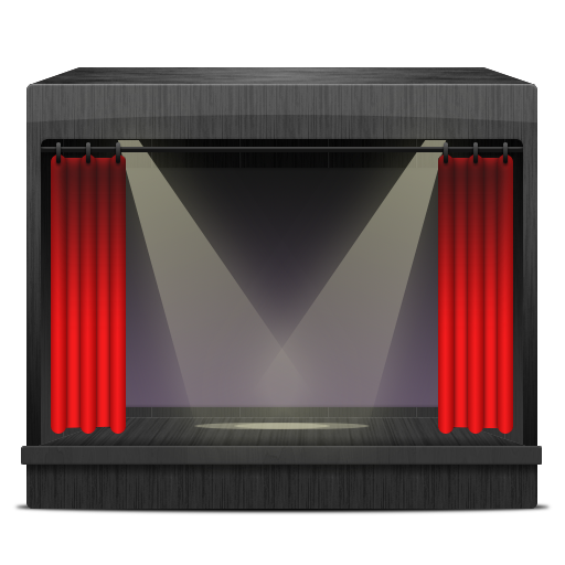 TheatreSpotlights Icon, TheatreSpotlights,Curtains,Movie & TV,http://iTweek.deviantart.com/art/Curtains-63184934