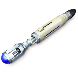Sonic Screwdriver Icon, Sonic Screwdriver,Doctor Who,Movie & TV,